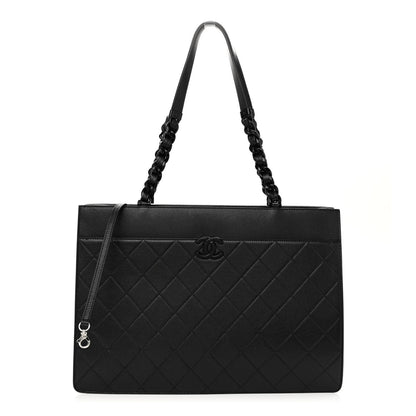 Chanel Caviar Quilted My Everything Large Shopping Tote Black 1 of 12