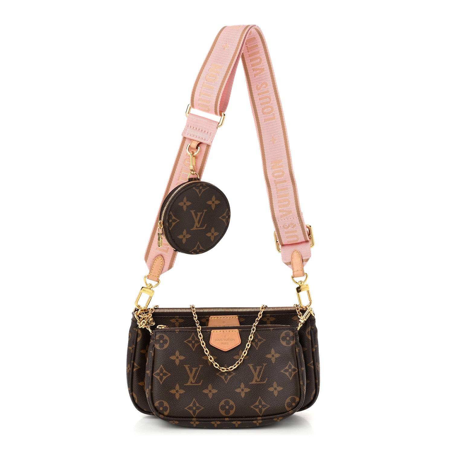 Louis Vuitton Monogram Multi Pochette Accessories Rose Clair 1 of 10