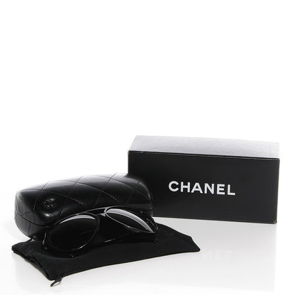 Chanel Polarized Aviator Sunglasses 5287 Black 8 of 8