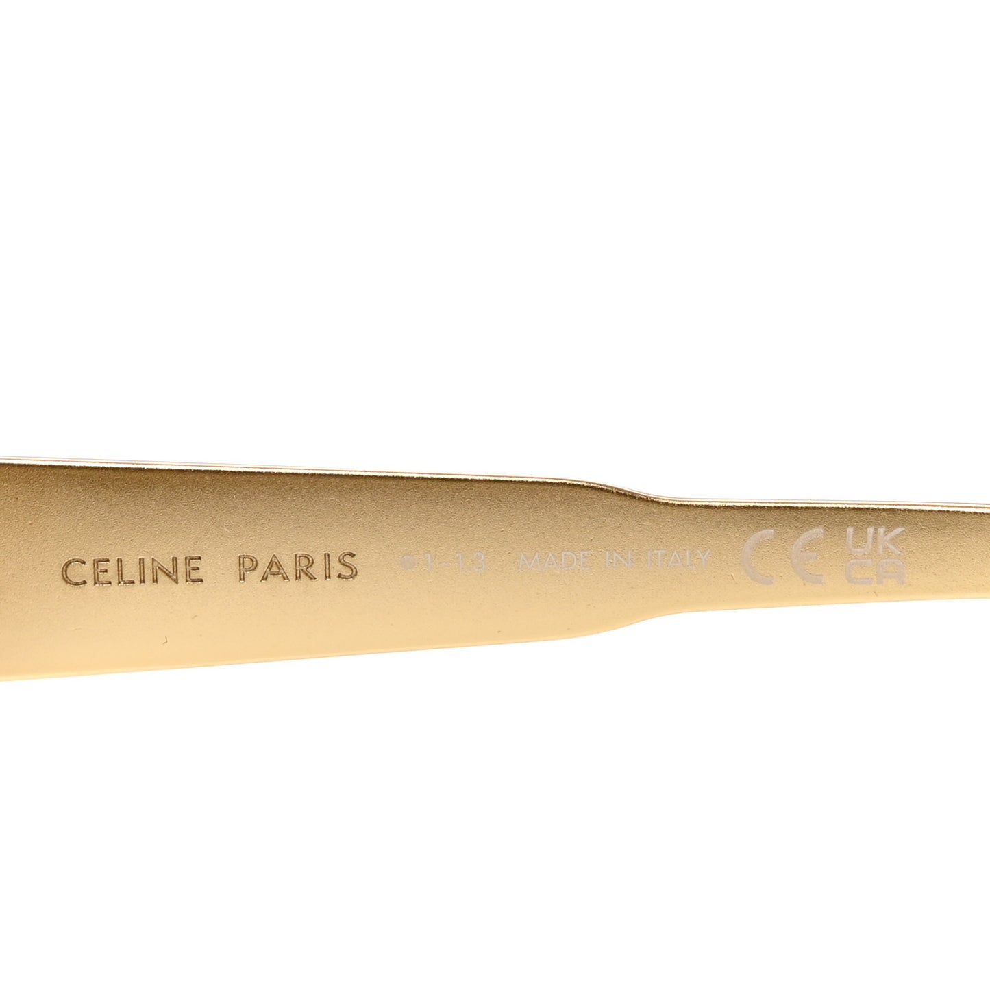 Metal Triomphe 01 Sunglasses Gold Green Gold Green