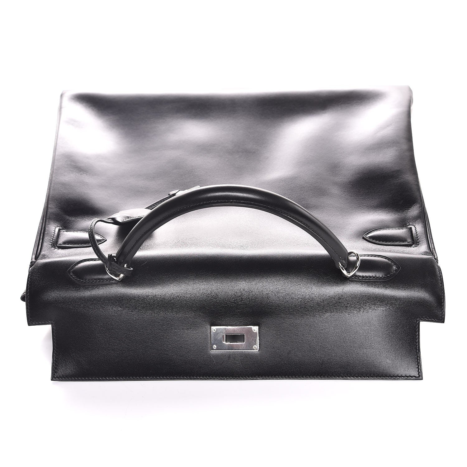 Hermes Box Kelly Retourne 40 Black 31 of 38
