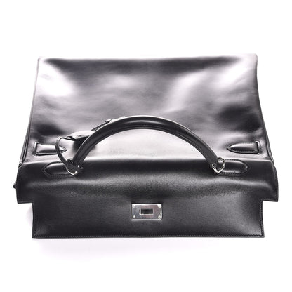Hermes Box Kelly Retourne 40 Black 31 of 38