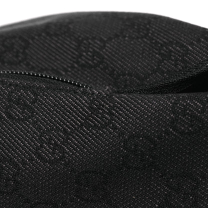 Gucci Denim Monogram Medium Backpack Black 12 of 12
