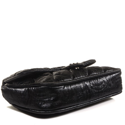 Chanel Coated Canvas Le Marais Flap Black 4 of 8