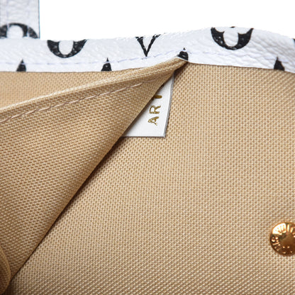 Louis Vuitton Monogram Giant Neverfull MM Kaki 7 of 9