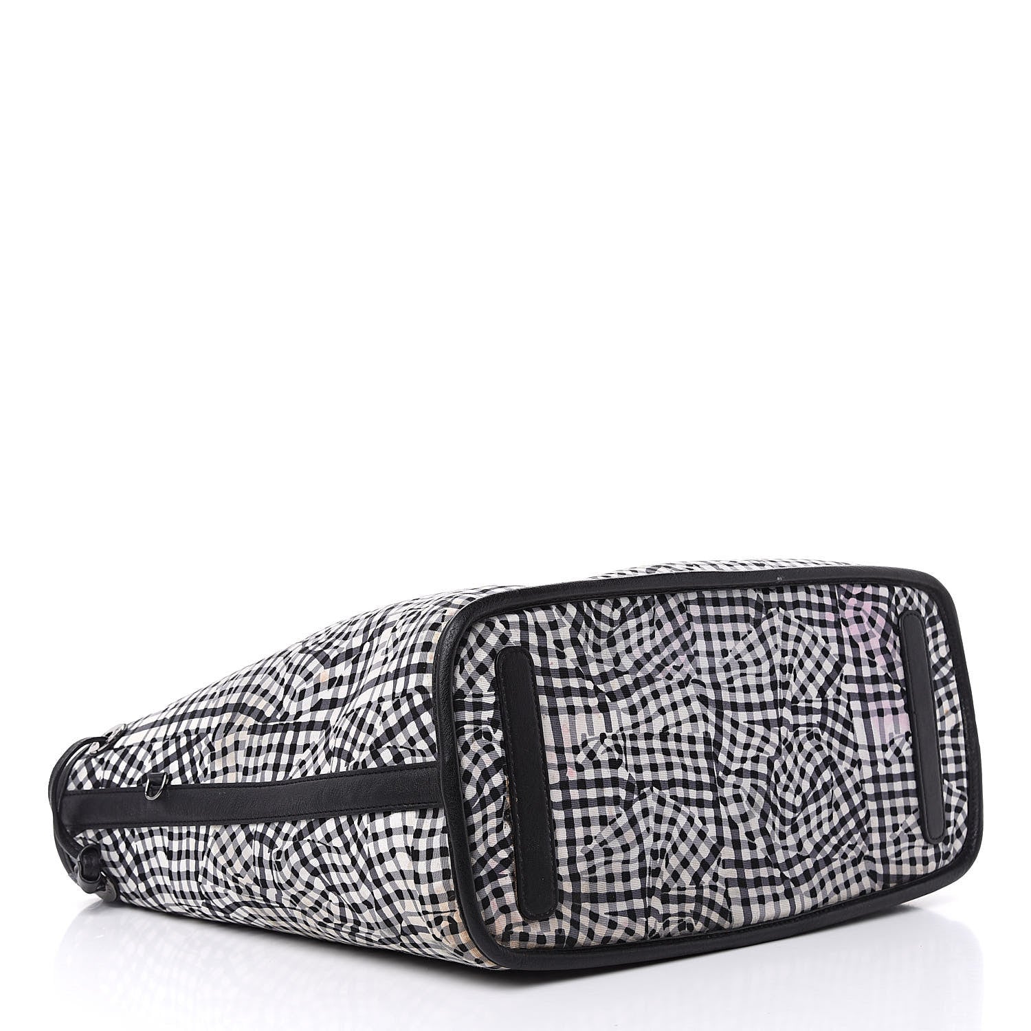 MCM Visetos Medium Liz Reversible Shopper Tote Black 7 of 21