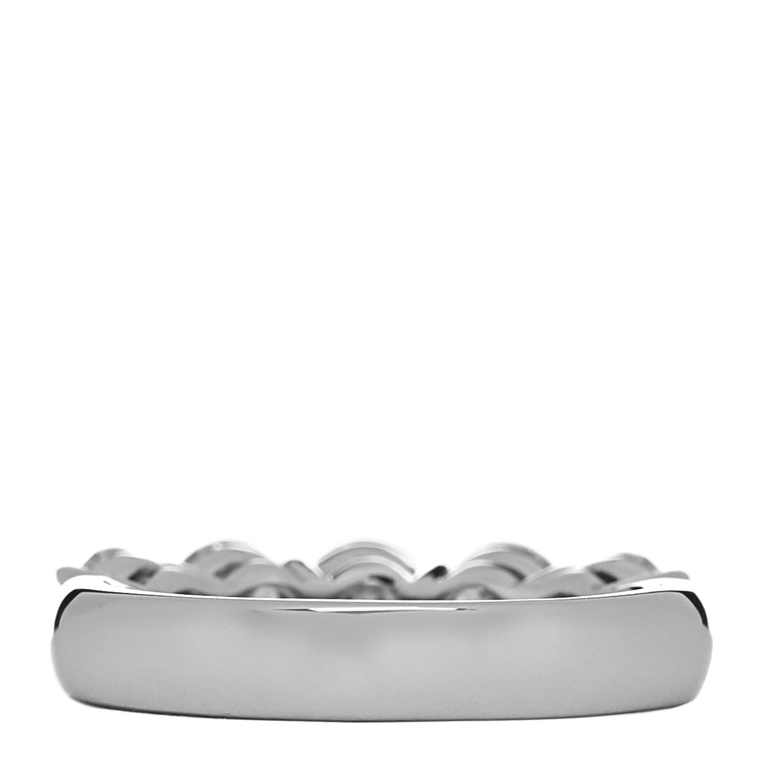 Parker & West by FASHIONPHILE Platinum Diamond 1.58ct Half Eternity Band Ring  53 6.25 4 of 9