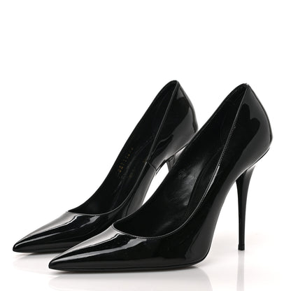 Saint Laurent Patent Instinct Pumps 40 Black 3 of 8