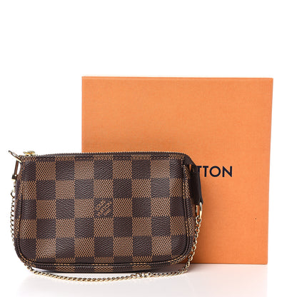Louis Vuitton Damier Ebene Mini Pochette Accessories 7 of 7