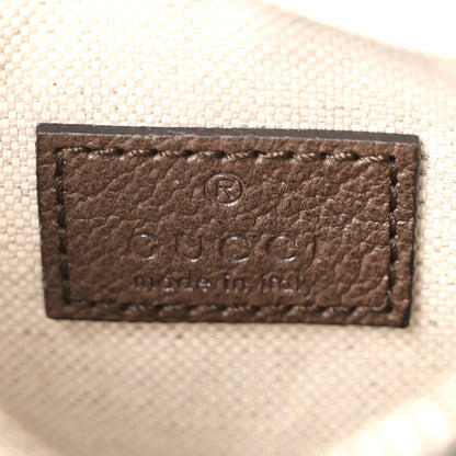 Gucci GG Supreme Monogram Textured Calfskin Web Small Attache Shoulder Bag Beige Ebony New Acero 6 of 10