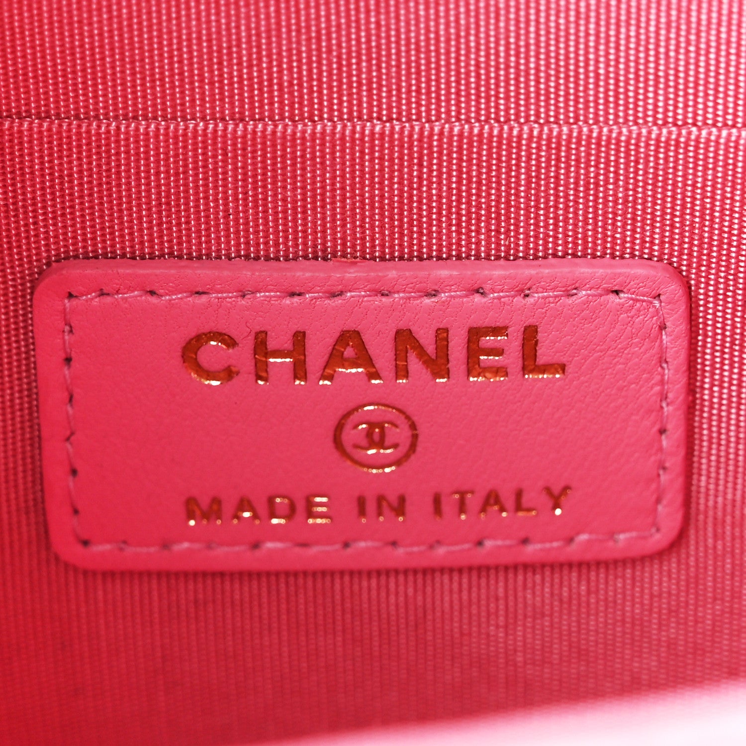 Chanel Lambskin Quilted Mini Trendy CC Chain Wallet Light Pink 7 of 12