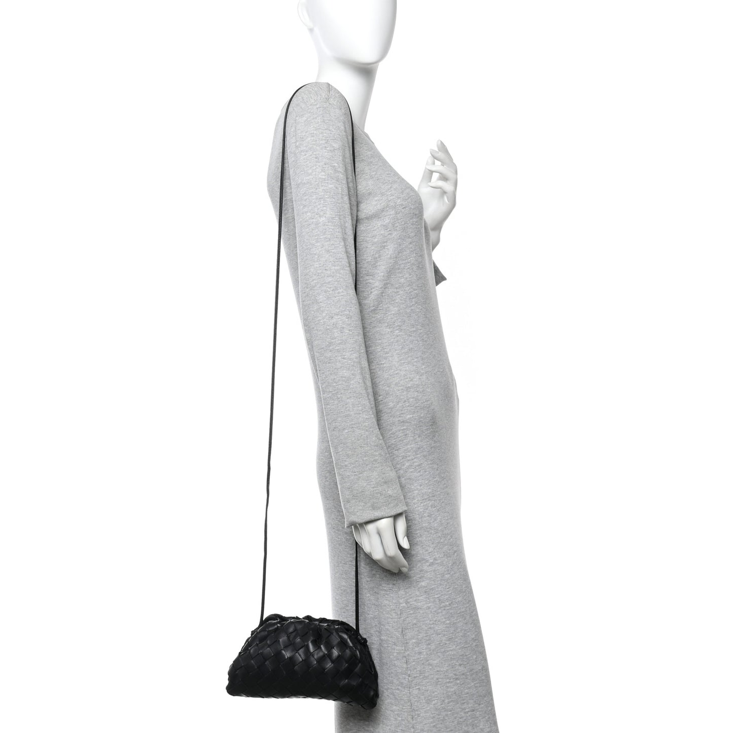 Nappa Intrecciato The Mini Pouch Black