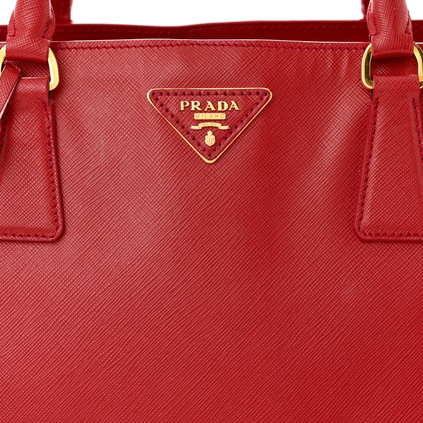 Saffiano Lux Large Tote Fuoco