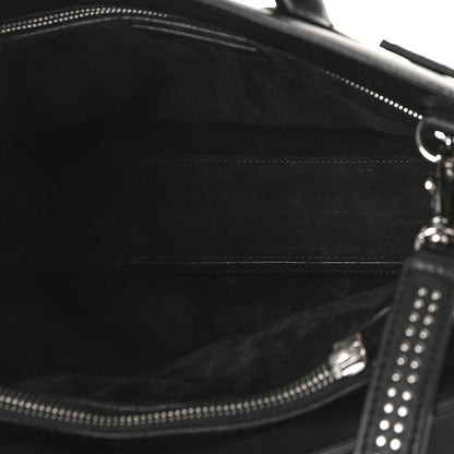 Saint Laurent Calfskin Small Sac De Jour Studded Black 5 of 8