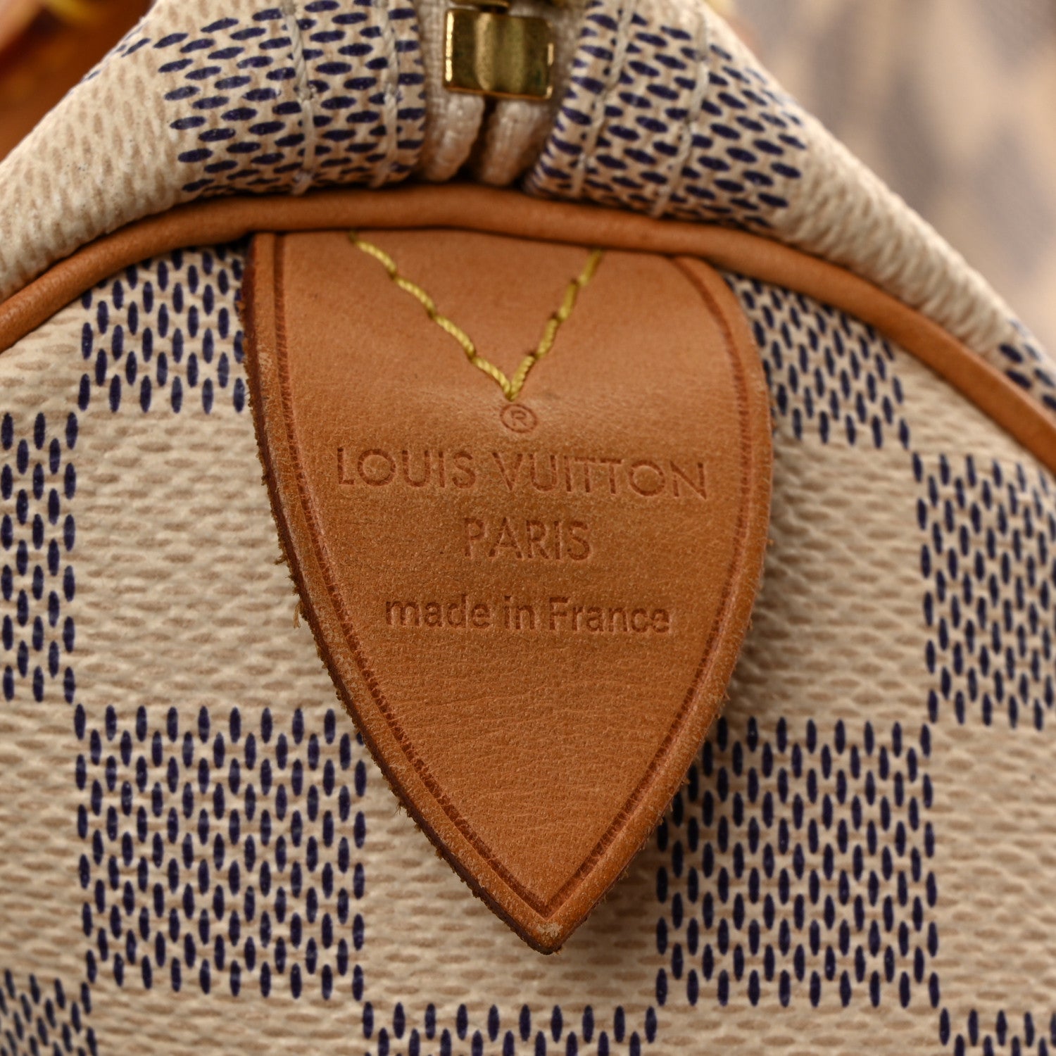 Louis Vuitton Damier Azur Speedy 30 6 of 10