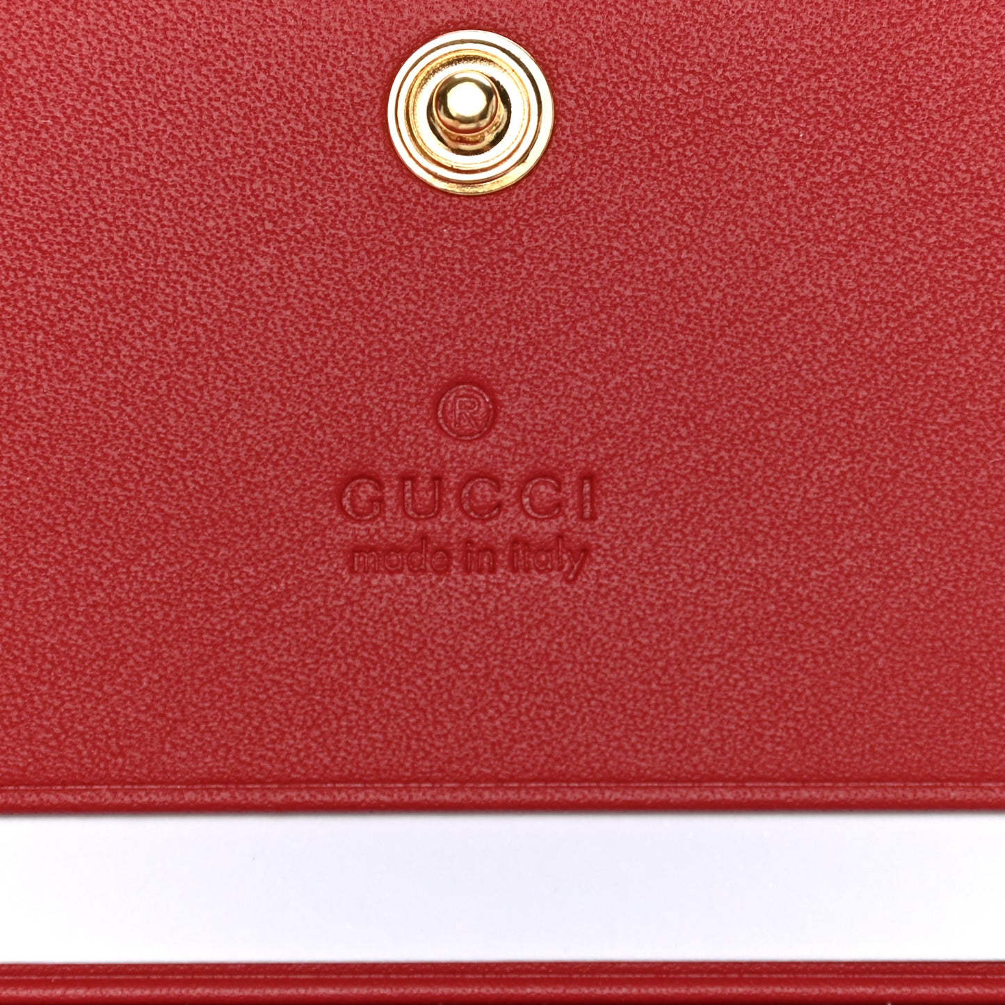 GG Supreme Monogram Blooms Card Case Beige Blue Navy Hibiscus Red