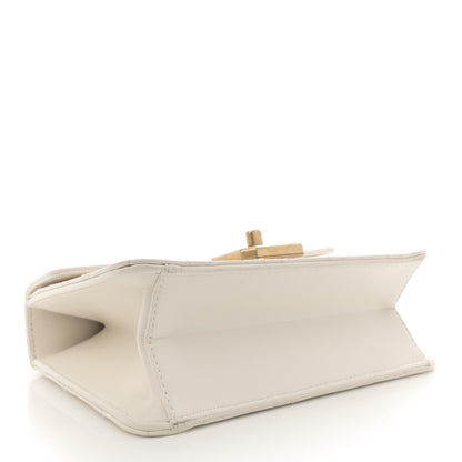 Chanel Calfskin Strass Quilted Flap White 4 of 14