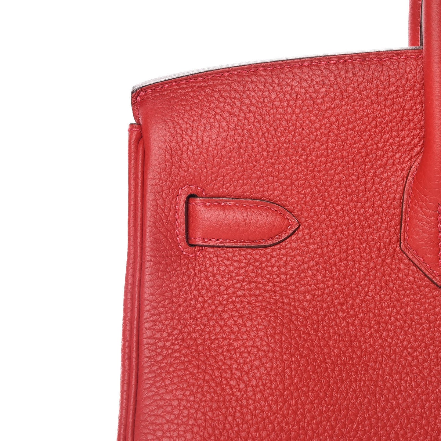 Togo Birkin 35 Rouge Casaque