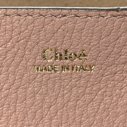 Chloe Grained Lambskin Drew Shoulder Bag Cement Pink 6 of 15