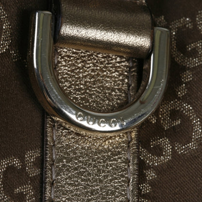 Gucci Satin Monogram Medium Abbey Shoulder Bag Bronze 7 of 26