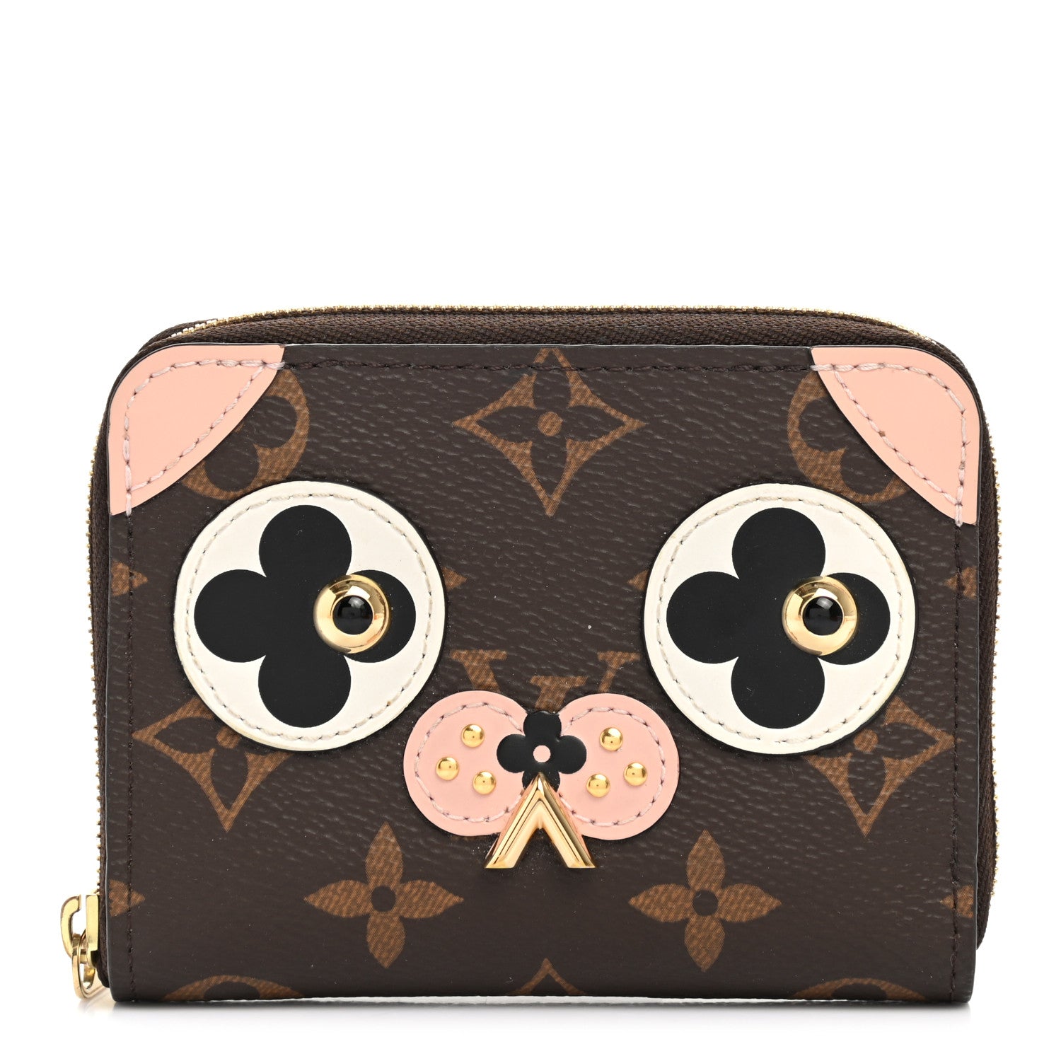 Louis Vuitton Monogram Valentine Dog Zippy Coin Purse 1 of 7