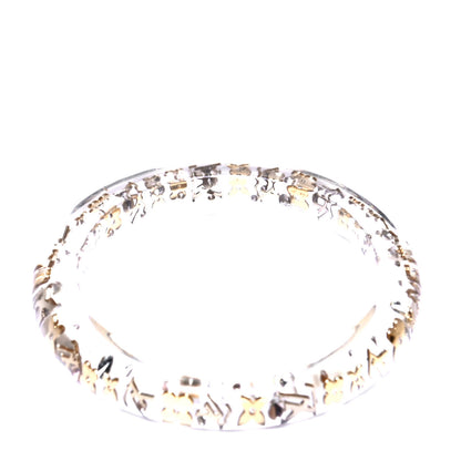 Louis Vuitton Resin Swarovski Small Inclusion Bracelet PM Transparent 3 of 4