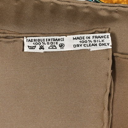 Hermes Silk Les Tambours Scarf 90 4 of 4