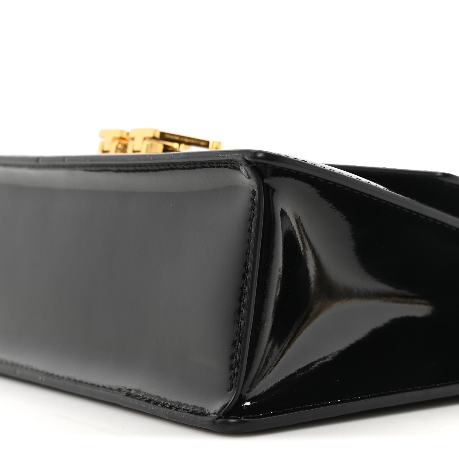 Alexander Wang Patent Small Legacy Chain Shoulder Bag Black 9 of 9