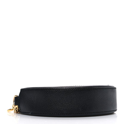 Gucci Grained Calfskin Web Mini Ophidia Round Shoulder Bag Black 4 of 12