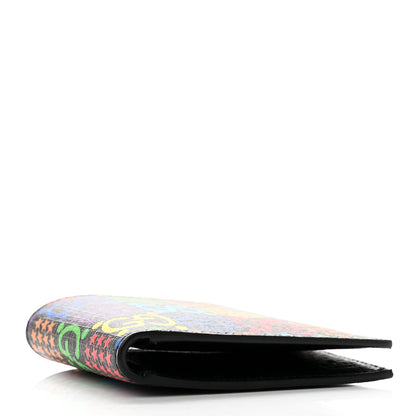 Gucci GG Supreme Monogram Psychedelic Bi-Fold Wallet Black Multicolor 4 of 8