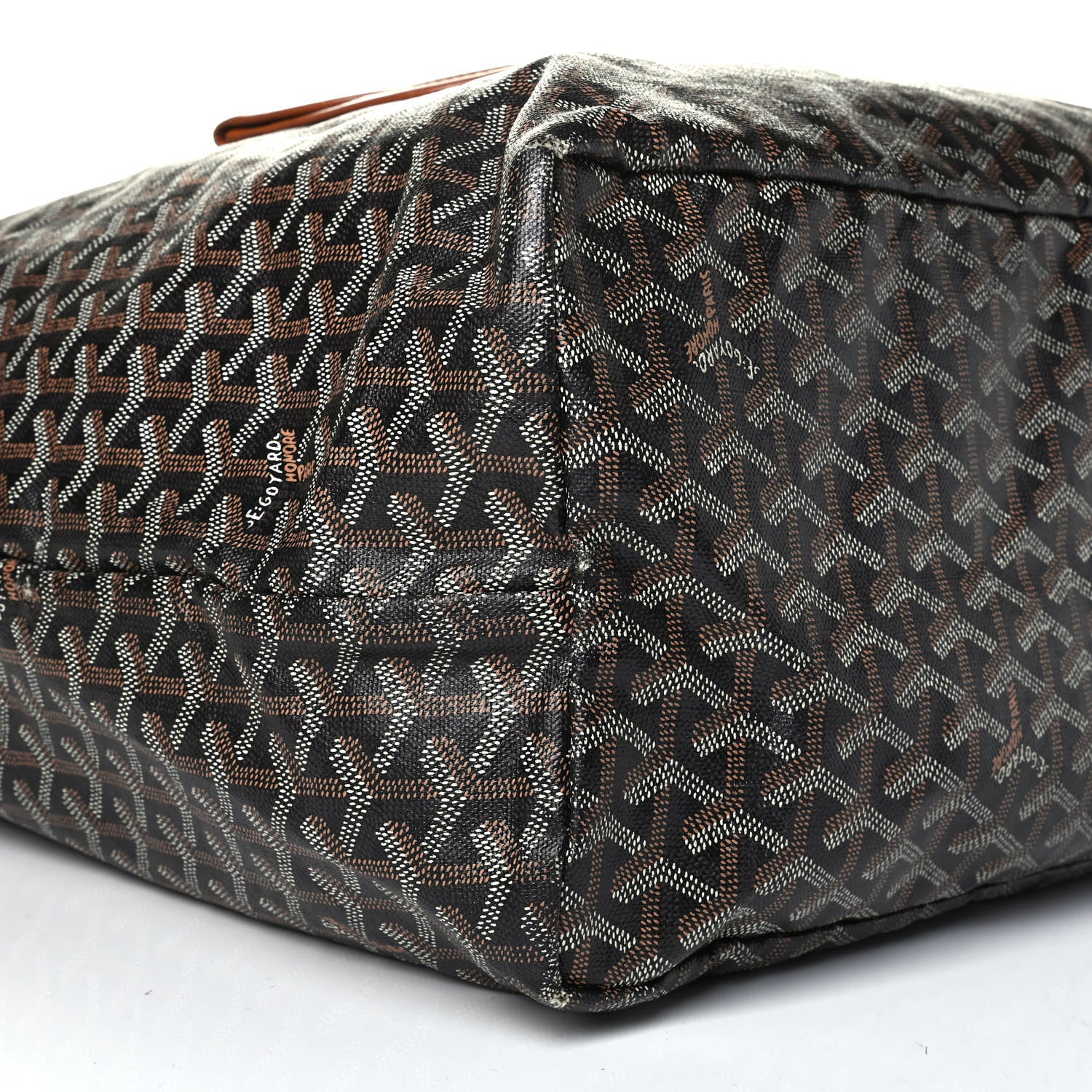 Goyard Goyardine Saint Louis GM Black Gold 5 of 7