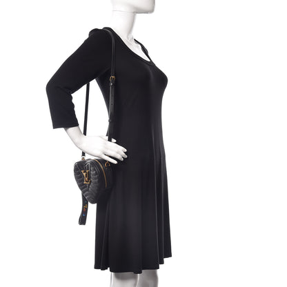 Louis Vuitton Calfskin New Wave Heart Bag Black 2 of 12
