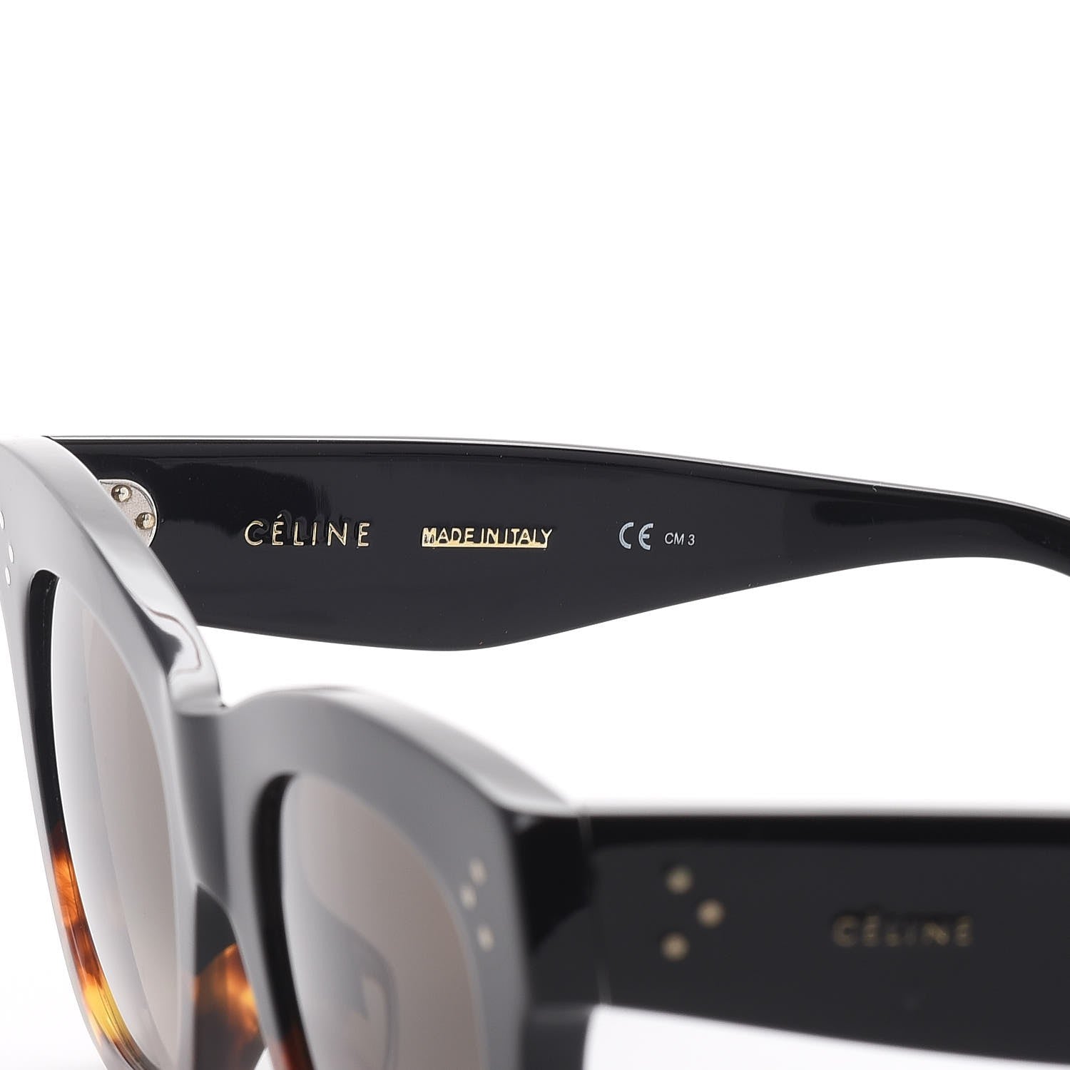 Celine Acetate Catherine Sunglasses CL41089/S Burgundy Havana 6 of 9