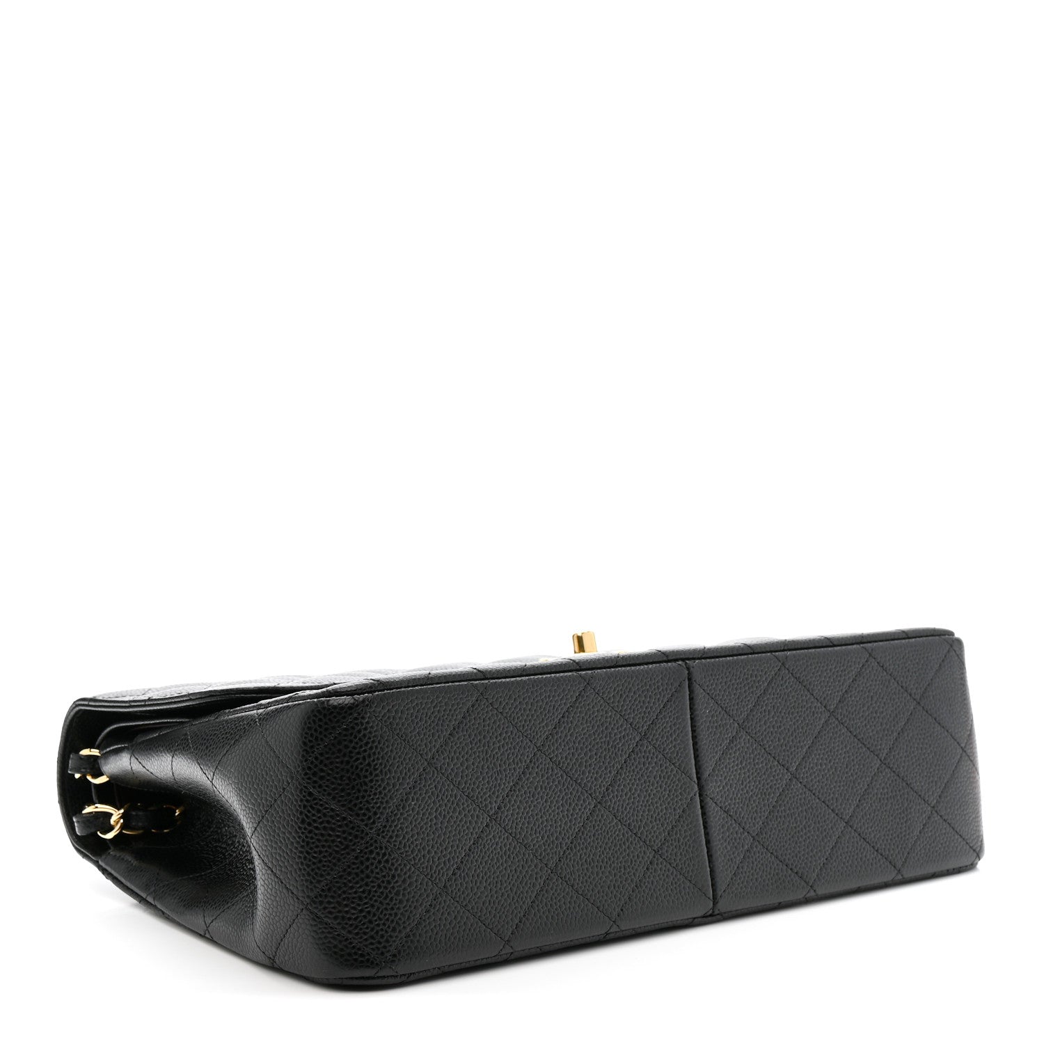 Chanel Caviar Quilted Jumbo Double Flap Black 4 of 12