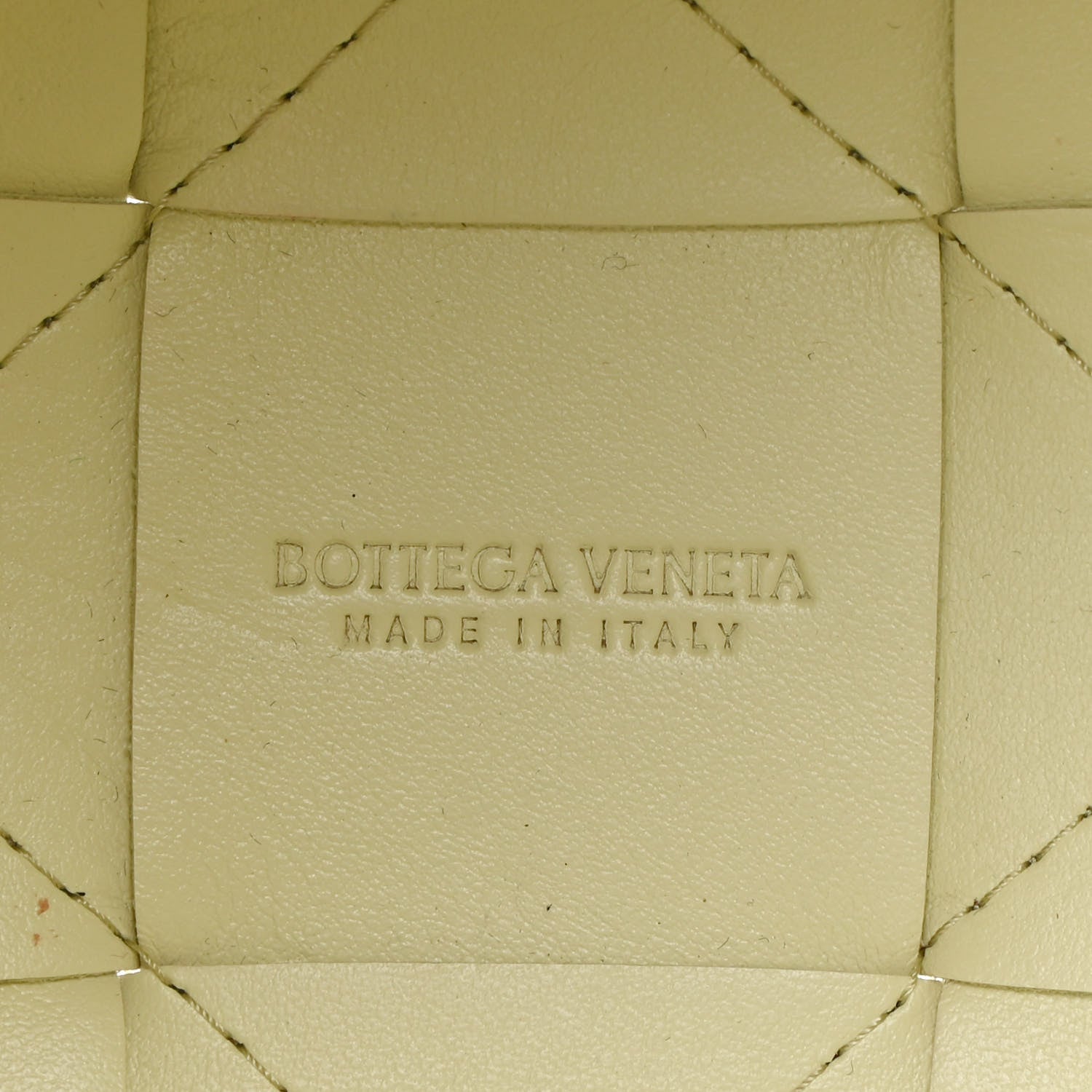 Bottega Veneta Nappa Maxi Intrecciato Cassette Bucket Bag Lemon Washed 5 of 8