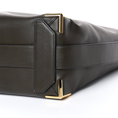 Alexander Wang Calfskin Prisma Skeletal Hobo Dark Green Gold Hardware 8 of 10