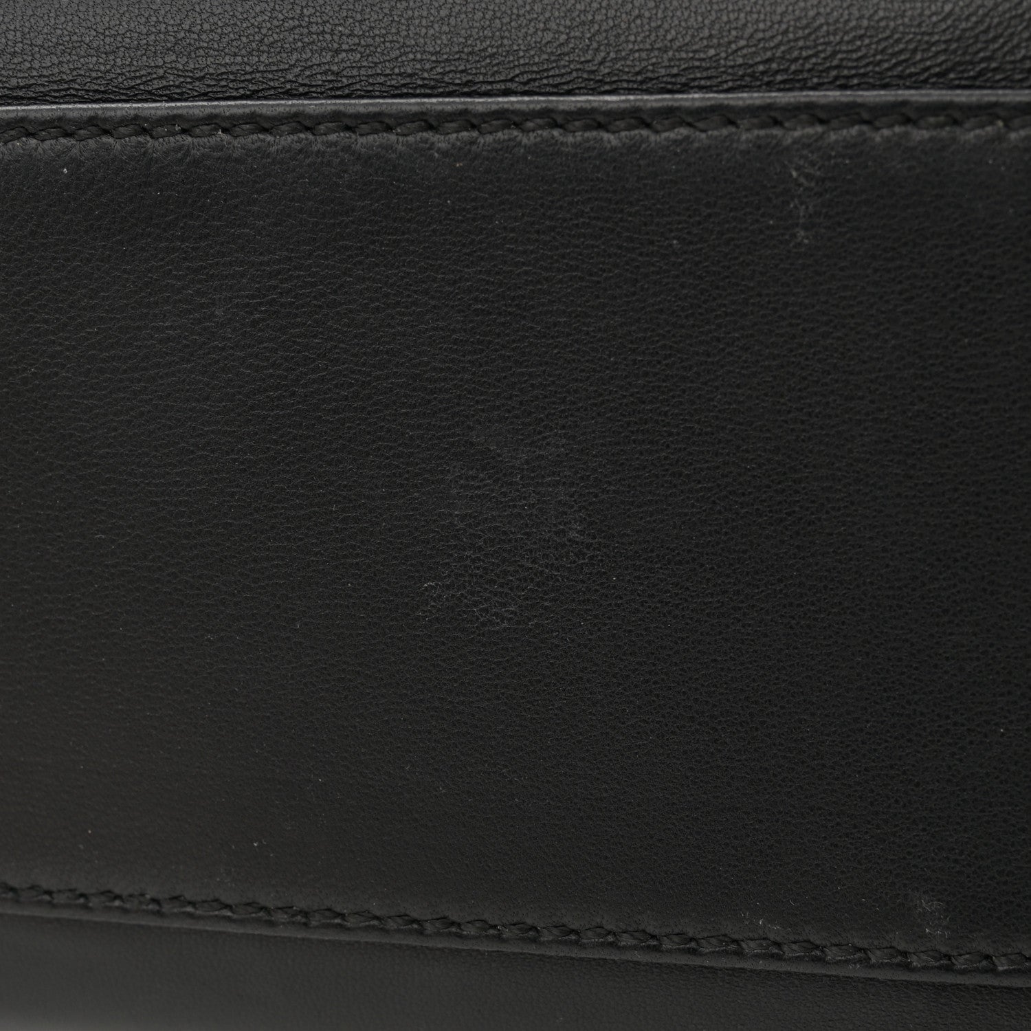 Fendi Nappa Mini Peekaboo Iconic Satchel Black 14 of 15