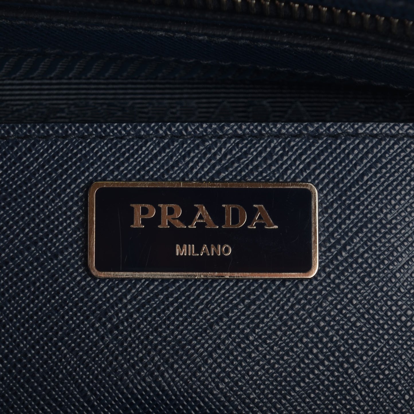 Saffiano Lux Double Handle Shopping Tote Baltico