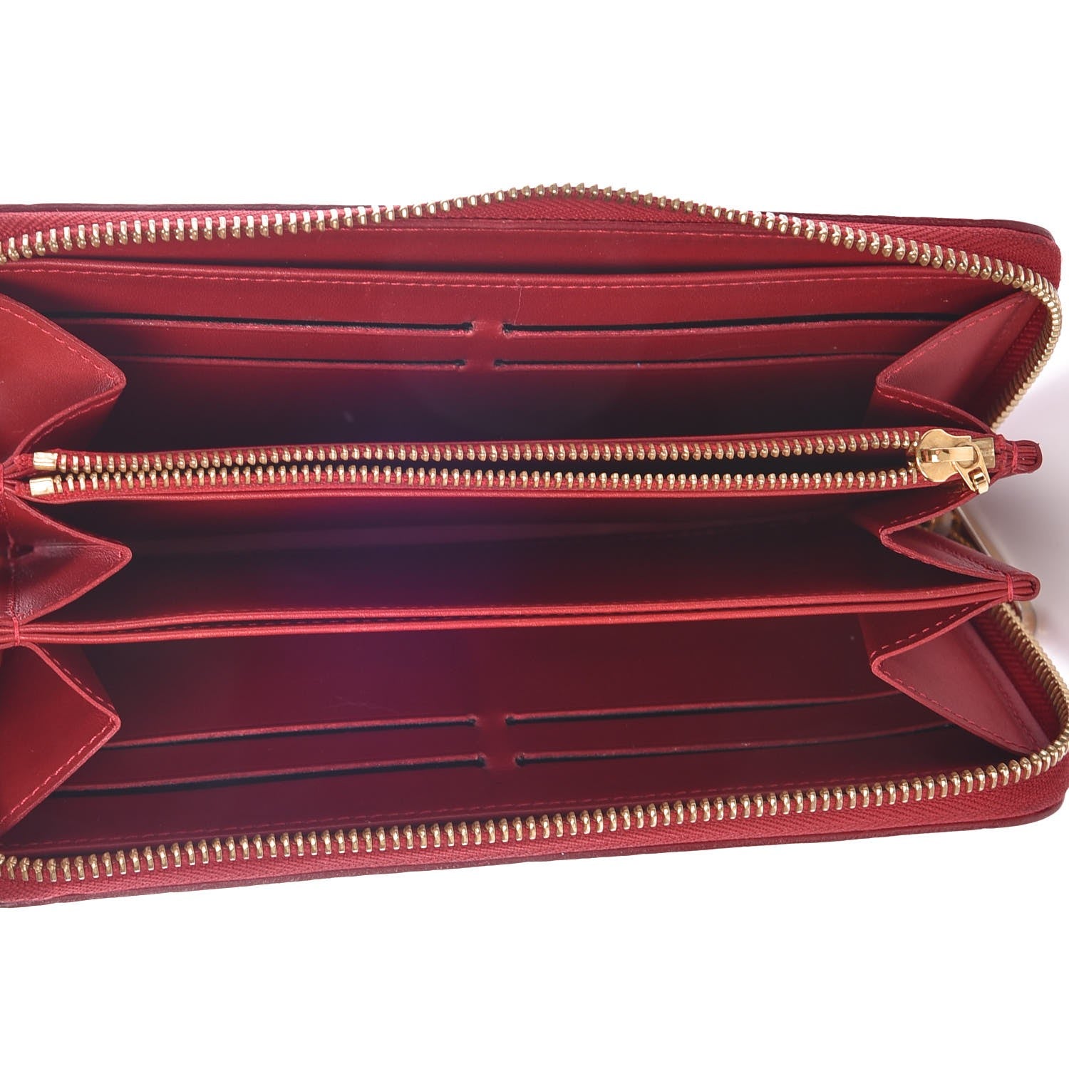 Louis Vuitton Vernis Zippy Wallet Pomme D'Amour 5 of 10