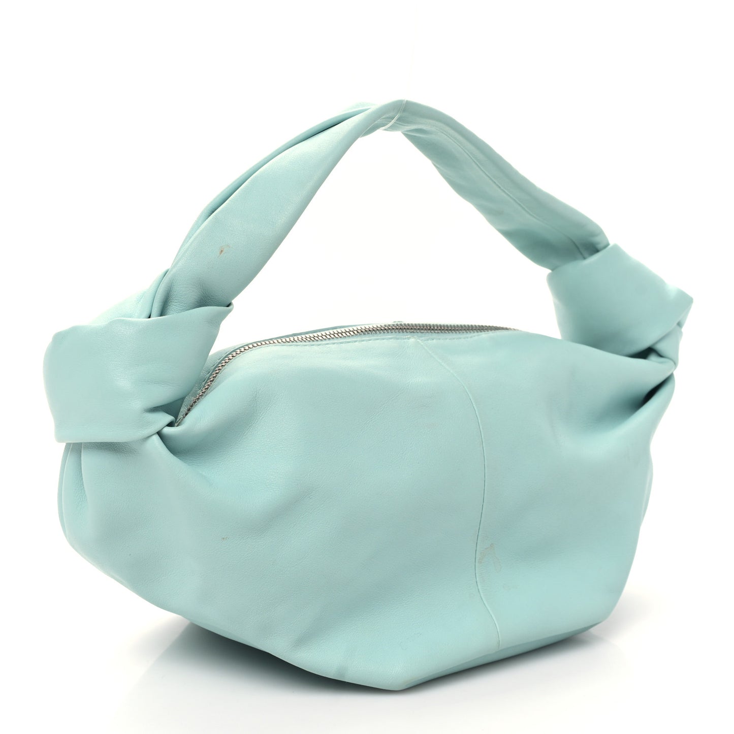 Nappa Mini Double Knot Bag Blue