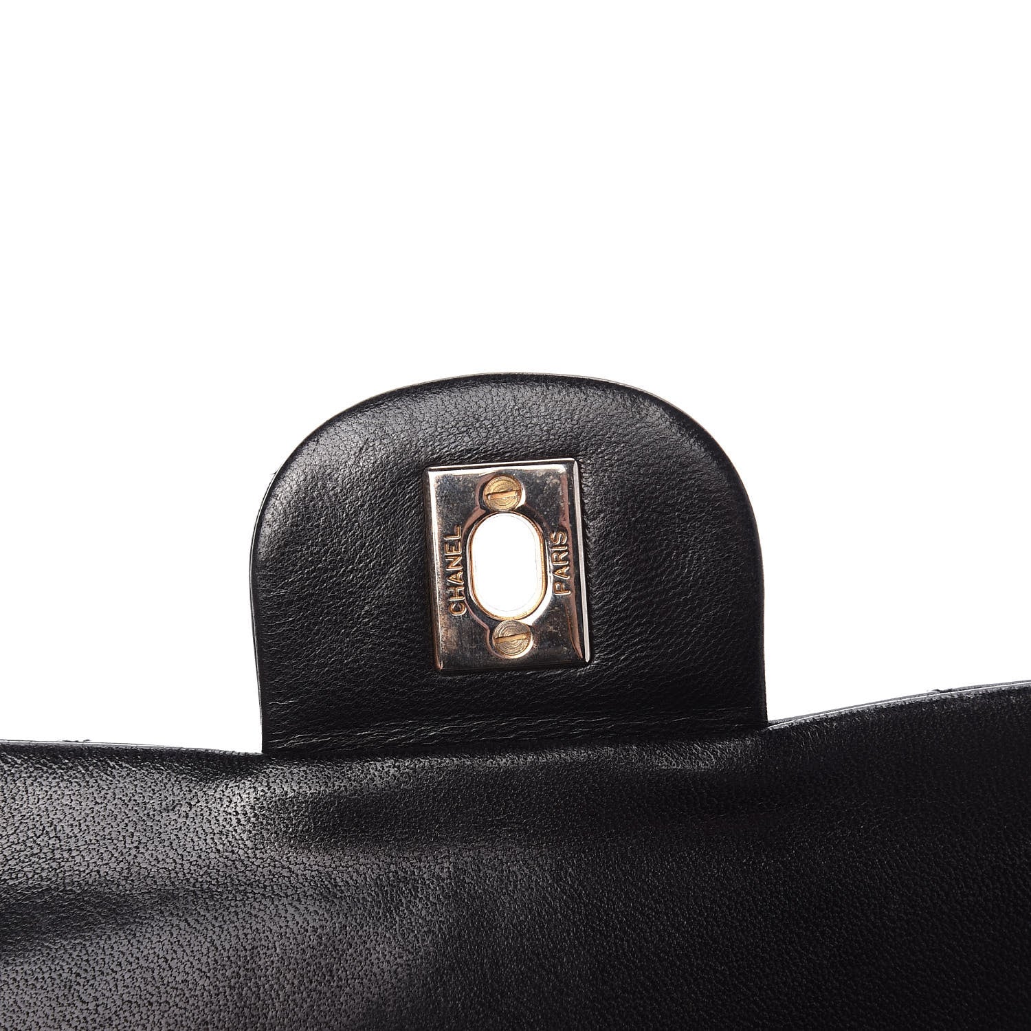 Chanel Lambskin Quilted Small Double Flap Black 12 of 12