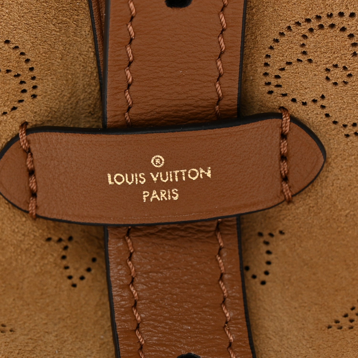 Louis Vuitton Suede Mahina CarryAll PM Beige 8 of 13