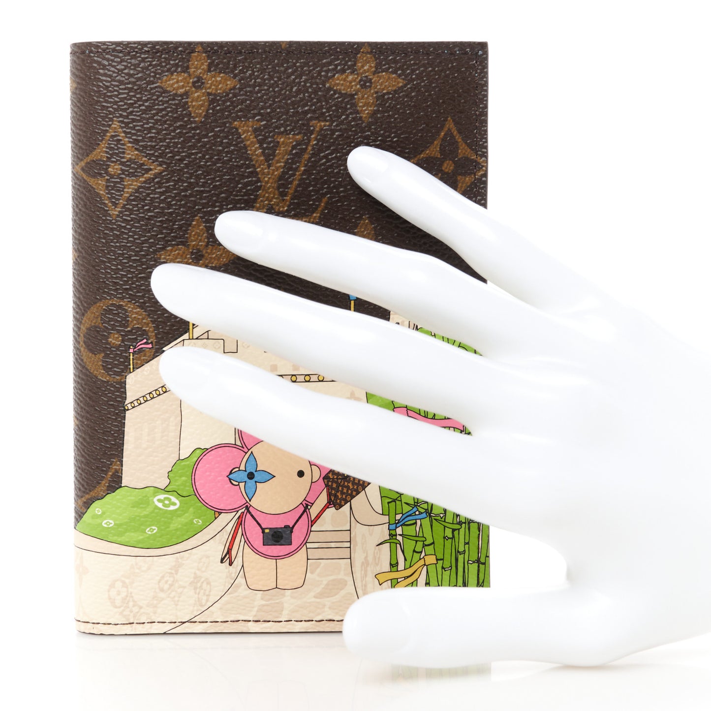 Monogram 2021 Christmas Animation China Passport Cover Myosotis Blue