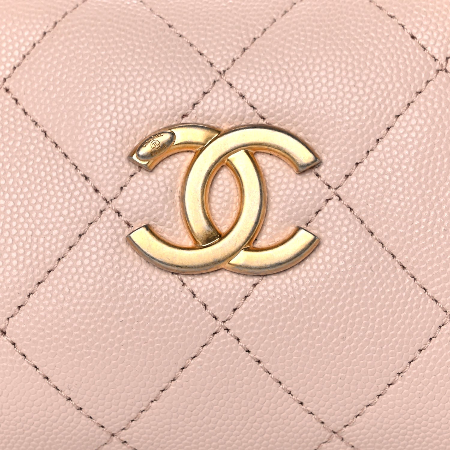 Chanel Shiny Lambskin Quilted Small Fashion Therapy Bowling Bag Beige 8 of 14