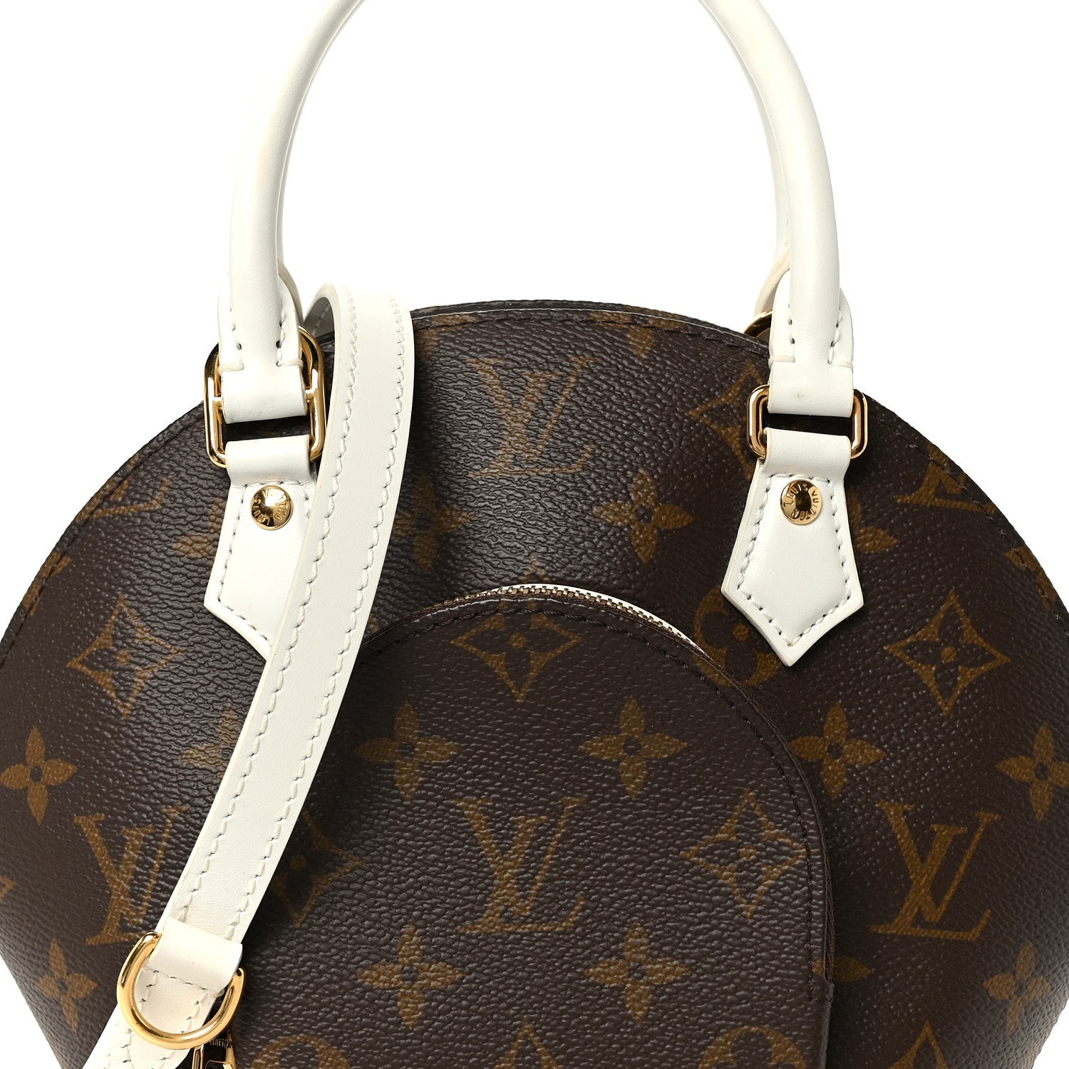 Louis Vuitton Monogram LV Match Ellipse BB White 7 of 9