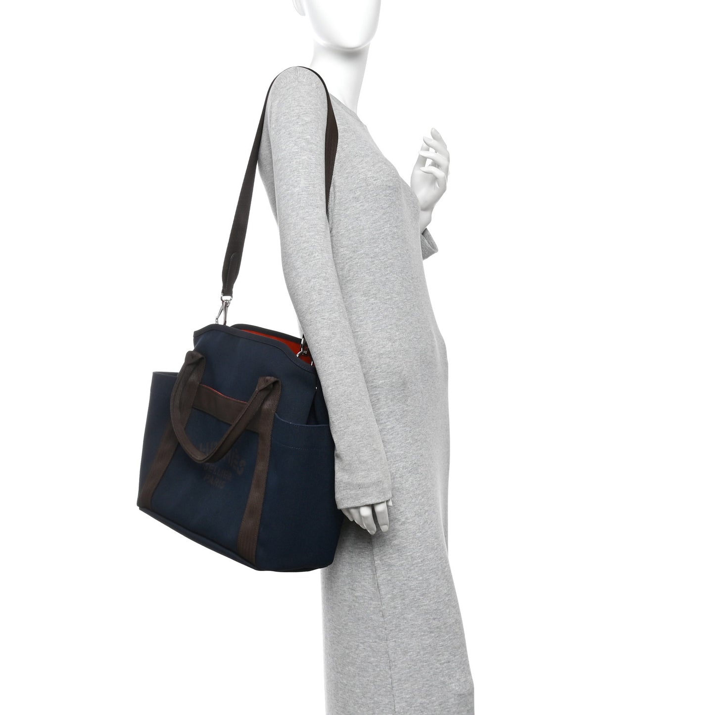 Canvas The Grooming Bag Bleu Navy Feu