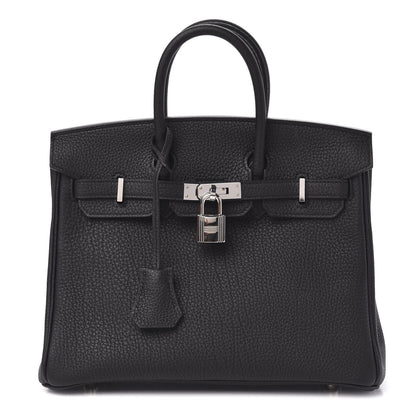Hermes Togo Birkin 25 Black 1 of 11