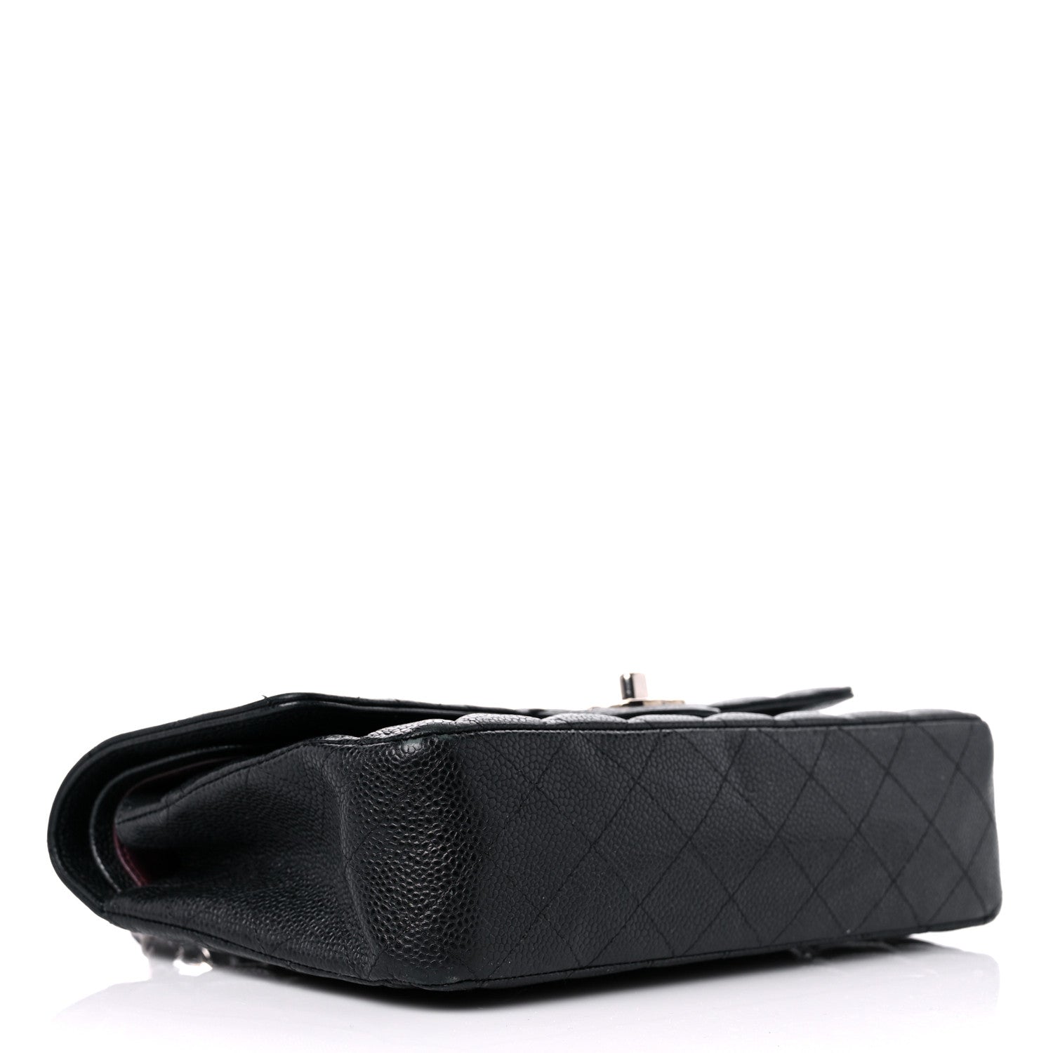 Chanel Caviar Quilted Medium Double Flap Black 3 of 22