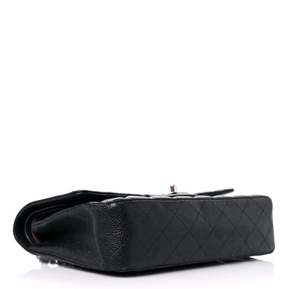 Chanel Caviar Quilted Medium Double Flap Black 3 of 22