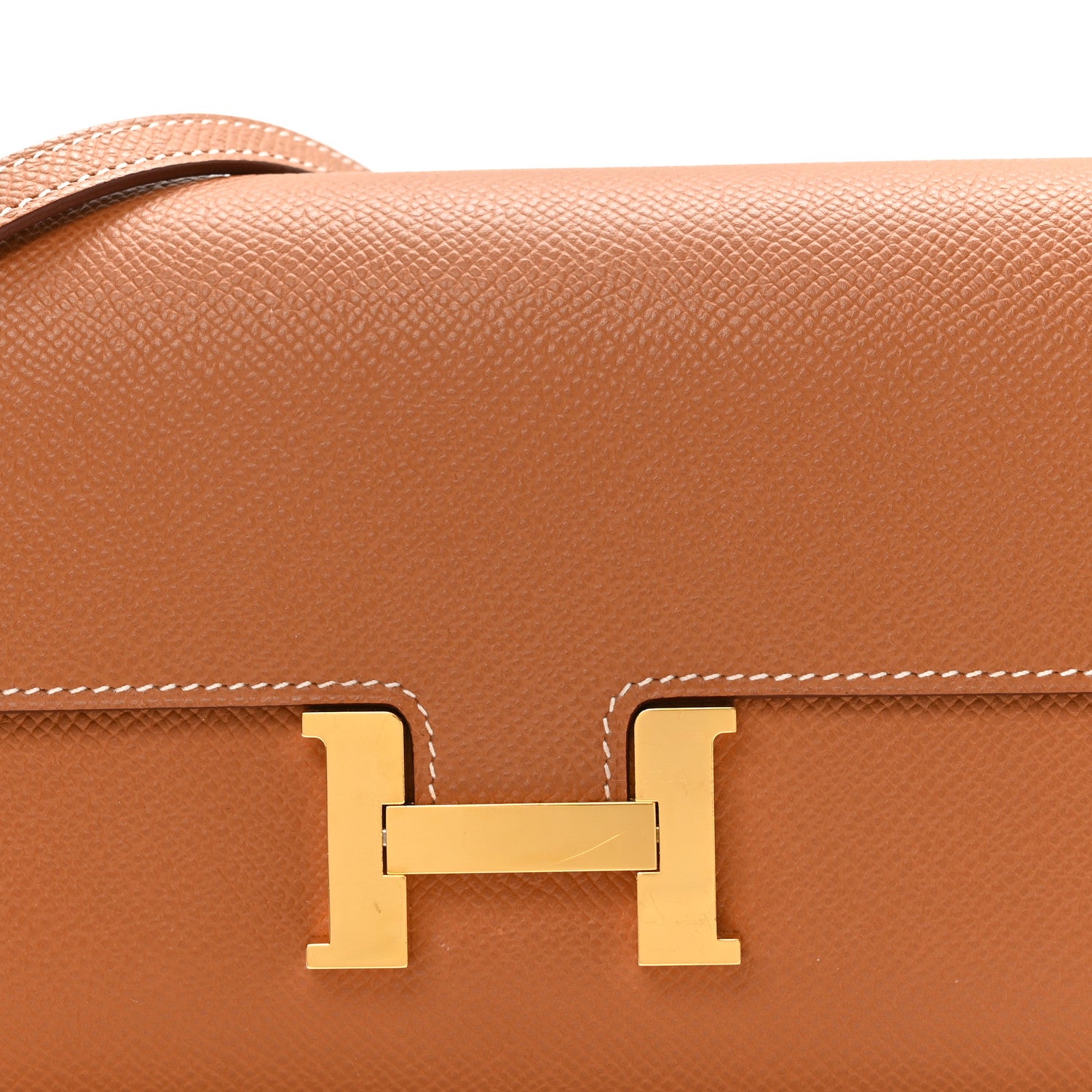 Hermes Epsom Constance Long Wallet To Go Gold 8 of 11